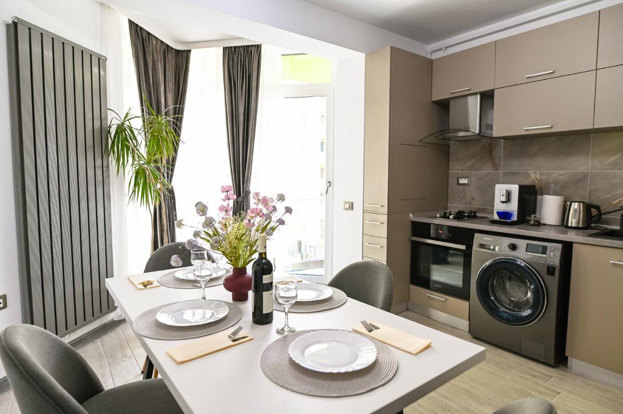 Teemo Beach Apartment, Alezzi Beach Resort Năvodari Kültér fotó