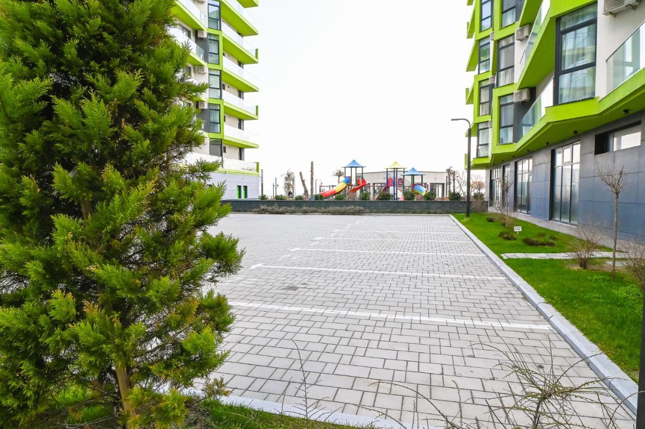 Teemo Beach Apartment, Alezzi Beach Resort Năvodari Kültér fotó