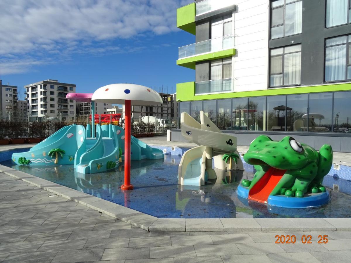 Teemo Beach Apartment, Alezzi Beach Resort Năvodari Kültér fotó