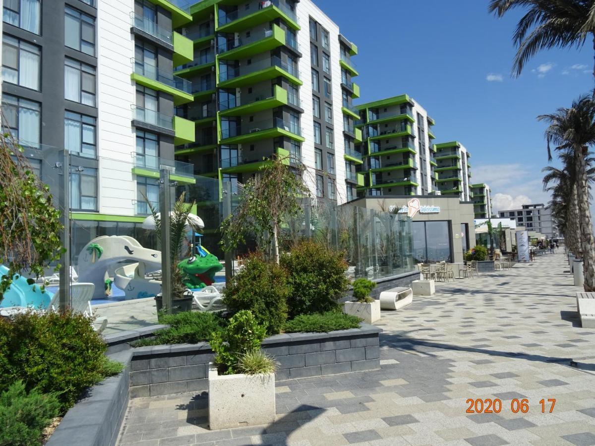 Teemo Beach Apartment, Alezzi Beach Resort Năvodari Kültér fotó